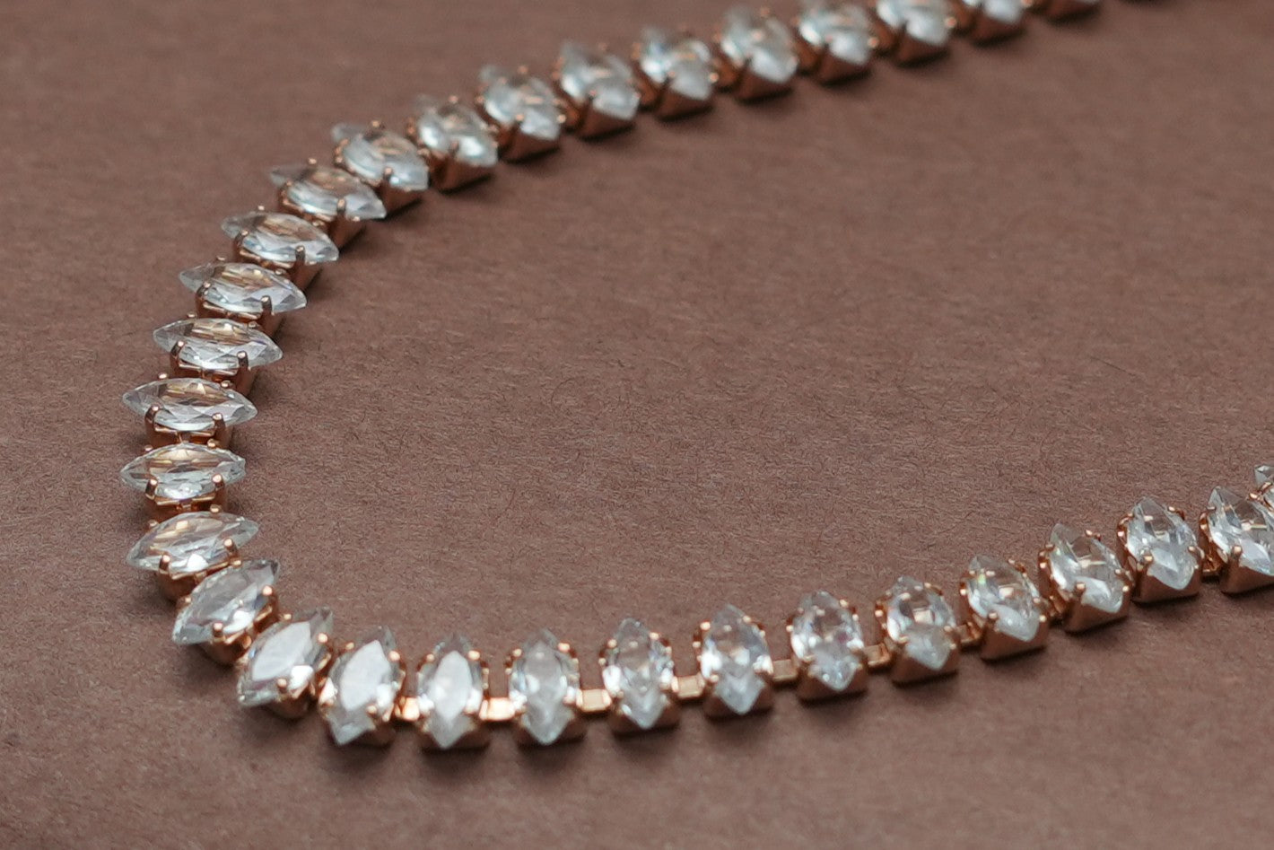 Elegant White Diamonds Bracelet