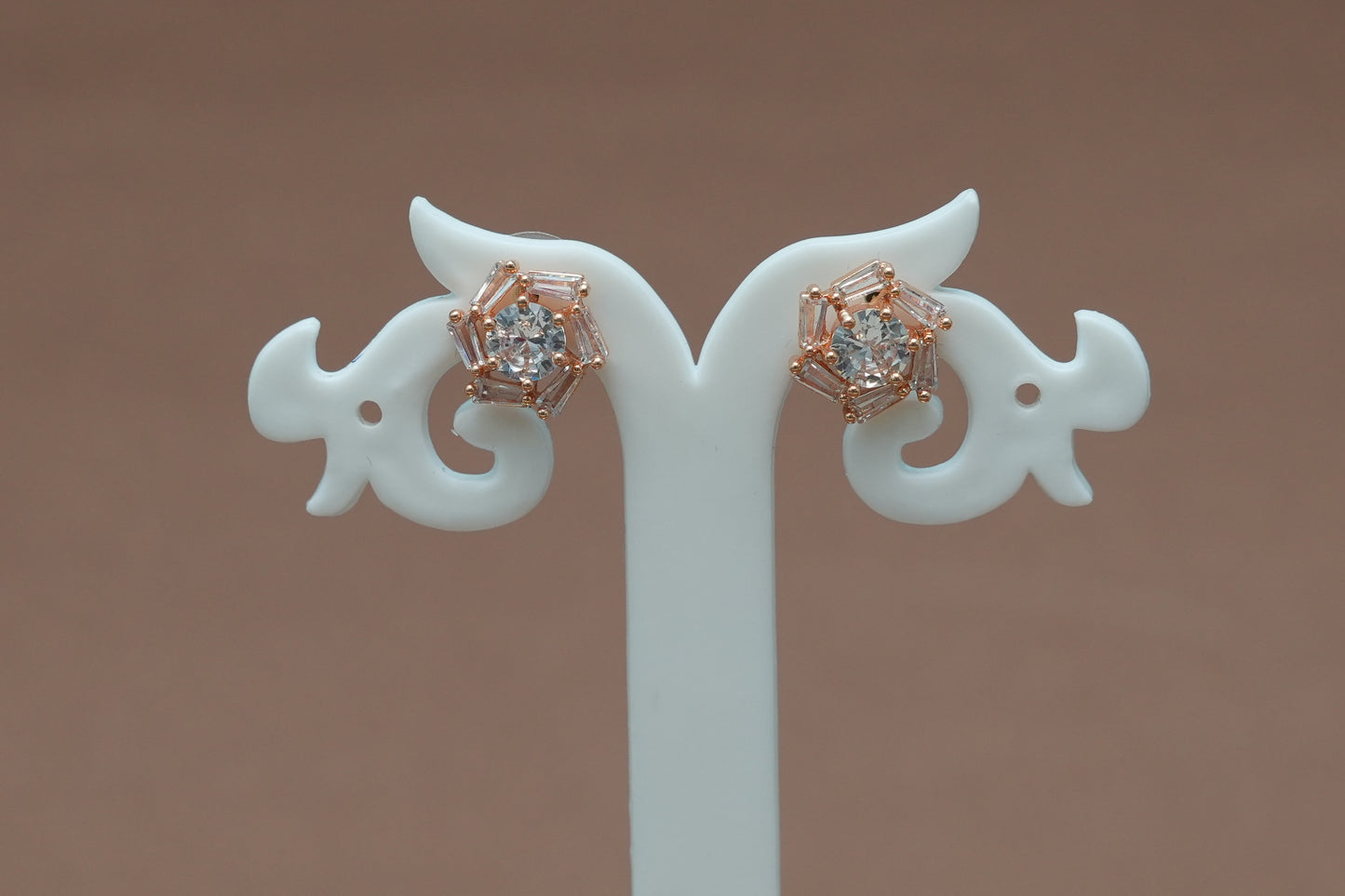 Flower Design Earrings
