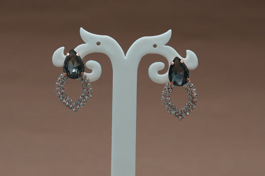 Black & Silver Earrings