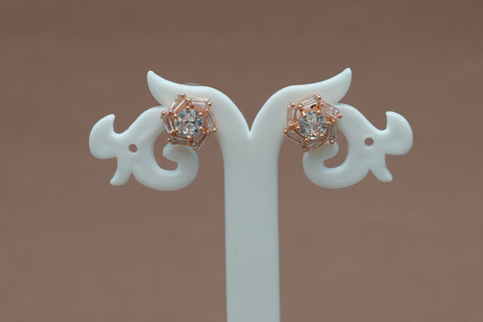 Flower Design Earrings