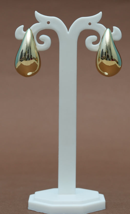 Golden Stud Earrings
