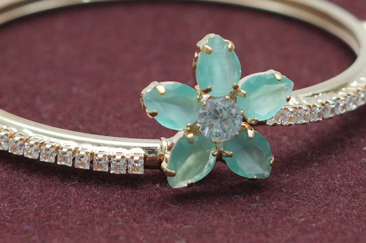 Blue Flower Bracelet